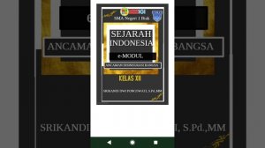 Cara membaca epub atau e-modul di smartphone atau android