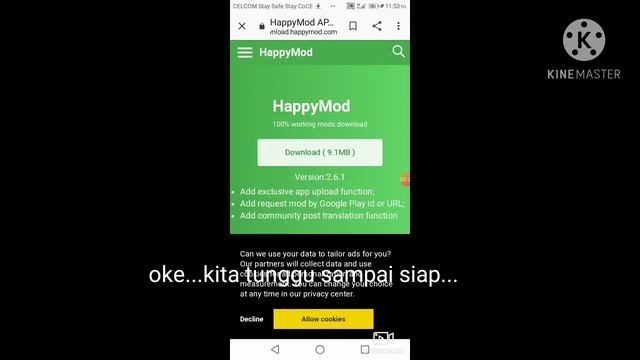HOW TO DOWNLOAD HAPPYMOD ON ANDROID/IOS...EASY😗 смотреть онлайн