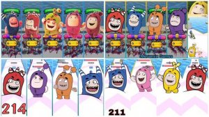 Megamix. Oddbods Pogo 🎶 Oddbods Fuse 🎶 Oddbods Bubbles 🎶 Oddbods Jeff ❤️ Who is the Best? #223