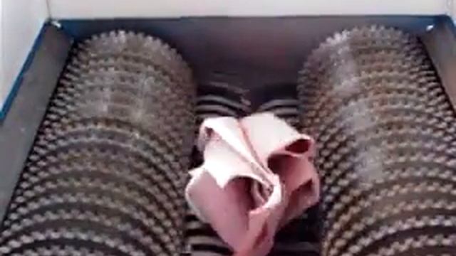 Измельчение текстиля