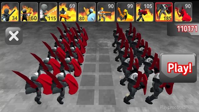 ZOMBIE BATTLE SIMULATOR - Walkthrough Gameplay Part 4 (New Android Game) смотреть онлайн