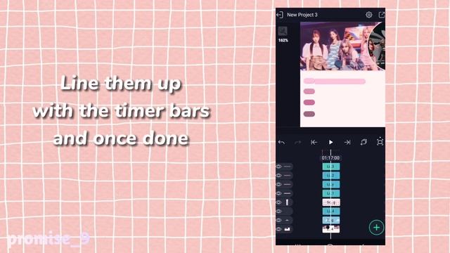 Line Distribution Tutorial On Alight Motion (Layout, Bars, Timers)