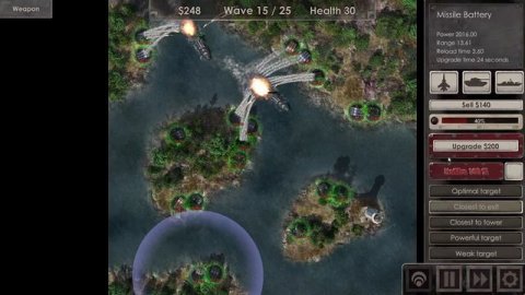 Defense Zone 3 Mission12 HARD Only Missiles