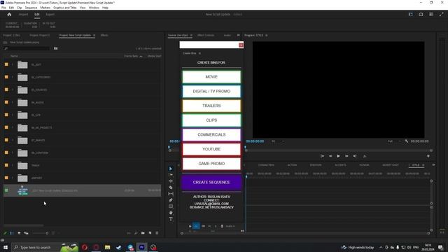 [ENG] Adobe Premiere Pro: Create Bins V04 Review. Extension смотреть онлайн