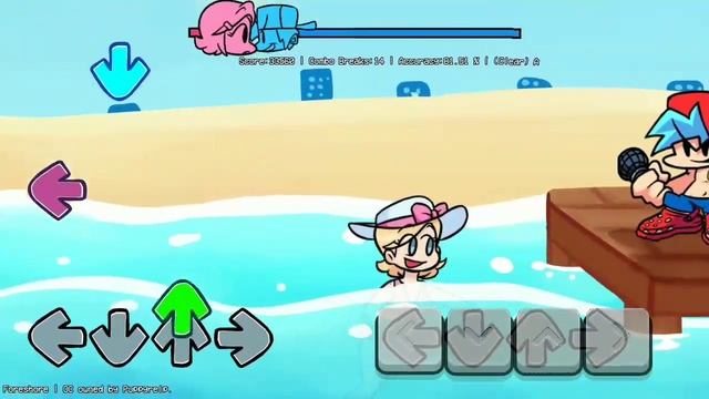 Friday Night Funkin Beach Time Blowout MOD Android Port Optimized смотреть онлайн
