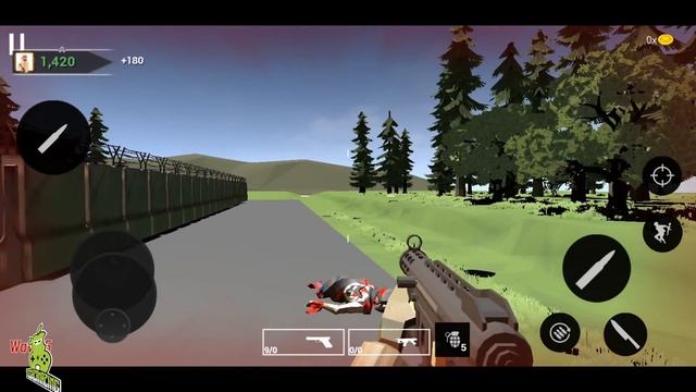 Deadly Land: First Person Zombie Shooter Gameplay (Android, iOS) - Part 1 смотреть онлайн