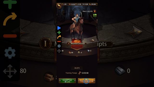 Easy Troop Training using the Auto Clicker - T1 Traps Keep смотреть онлайн