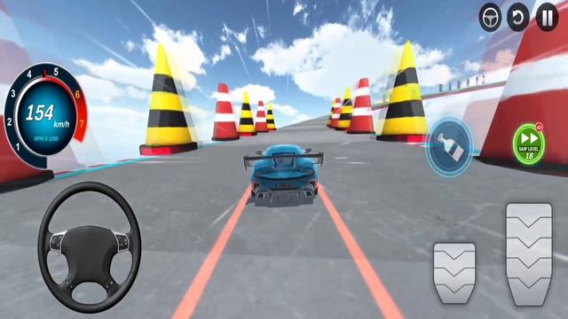 Mobil Balap Sport Racing Lintas Menantang Mega Ramp - Game Mobil Simulator Android Gameplay