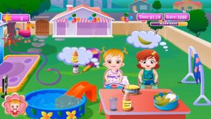 Baby Games - Baby Hazel Backyard Party  | Baby Hazel Games