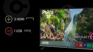 Smart TV Philco 50" 4K PTV50F60SN - Análise | REVIEW EM 1 MINUTO - ZOOM