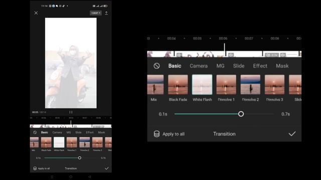 PROSES GUE EDIT VIDEO ASTHETIC PAKE EFECT INI DI ANDROID - CAPCUT смотреть онлайн