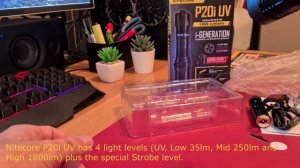 Nitecore P20i UV