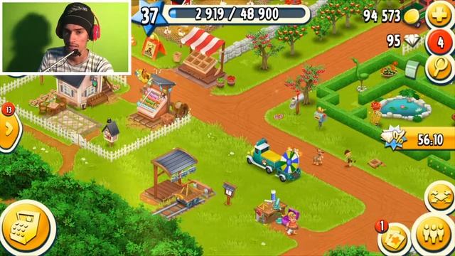 HAY DAY GAMEPLAY MALAYALAM | Level 37 | കോഴി Game DILBER DILBU | смотреть онлайн