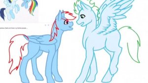 Soarin x Rainbowdash I Ibis Paint Edit