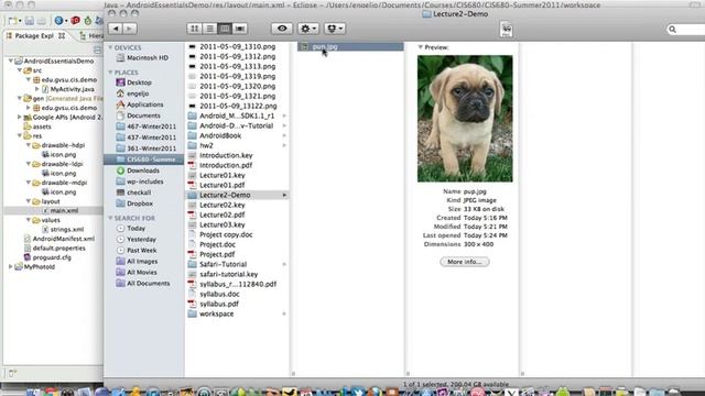 Android Tutorial 1: Android Essentials смотреть онлайн
