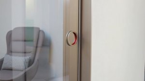 FDS-19 - Телескопическая раздвижная система для стеклянных дверей