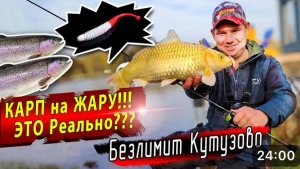 Начало осеннего сезона ловли форели в КУТУЗОВО