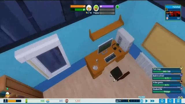 Simulasi Proses Menjadi Youtuber Terkenal | Youtuber Life OMG Android #1 смотреть онлайн