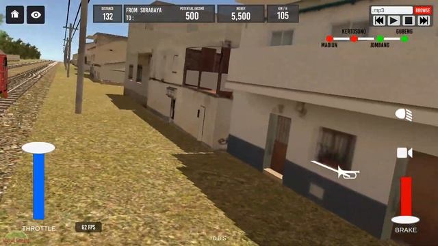 CC300 Madiun - Surabaya IDBS Indonesia Train Simulator | Android Gameplay #2 смотреть онлайн