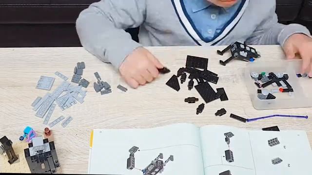21151 LEGO 마인크래프트 블랙 드래곤 / Minecraft black dragon смотреть онлайн