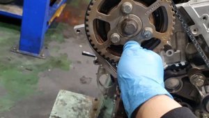 랜드로버 306dt 타이밍벨트. landrover 306dt timing belt