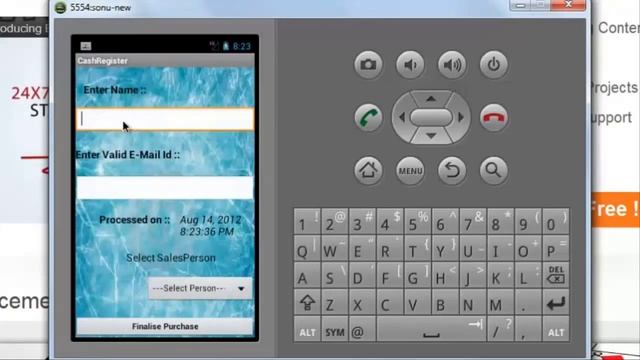 Create Android applications: Shopping Cart App Android Project for Edureka