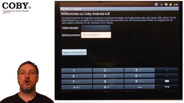 Coby Tablet 7022 | 1125 | 1126 | 8127 Update auf ICS Android 4.0 смотреть онлайн