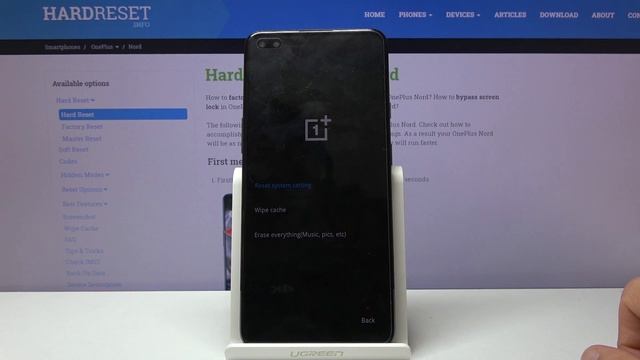 How to Wipe Cache Partition in OnePlus Nord – Remove Cache Partition
