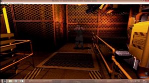 Resident Evil(PlayStation)As Chris, kill the Chimeras in the Power Maze with the Beretta