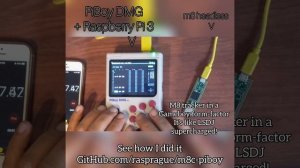 M8 Tracker + PiBoy DMG (like LSDJ supercharged!)
