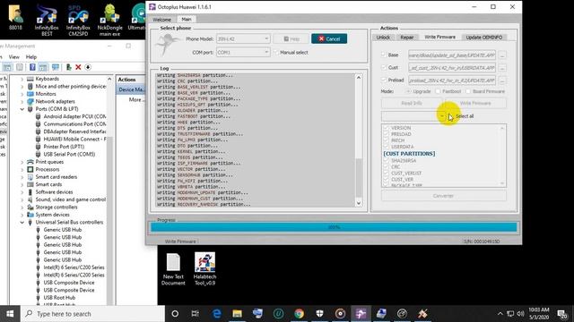 honor 8x jsn L42 update 10 Octoplus Huawei TOOL смотреть онлайн
