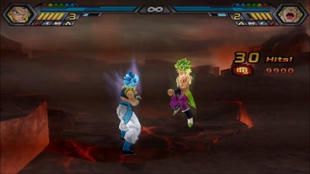 (Actual) Dragon Ball Z Budokai Tenkaichi 4 Does Gogeta Blue Vs. Full Power Broly A TON Of Justice!! смотреть онлайн