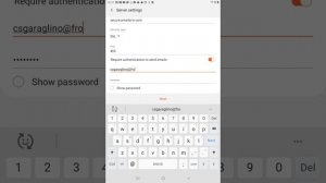 Setting up IMAP on an Android
