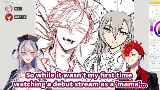 Pochi Encourages Gamma To Become A "Mama" (Iida Pochi & Hizaki Gamma / HoloStars) [Eng Subs]