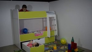 Кровать двухъярусная "Малыш 2шка"