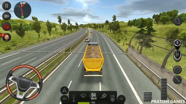 Truck Simulator 2018 : Europe - Sand Transport | Offroad Truck Driving Games - Android IOS GamePlay смотреть онлайн