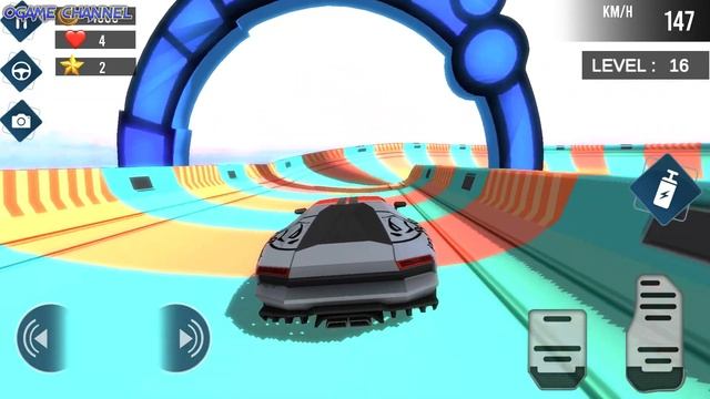 GT Car Stunt Mega Ramp Games / Impossible Stunts Master Driver / Android GamePlay #2 смотреть онлайн