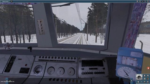 TRAINZ 12 электропоезд ЭР22 41 смотреть онлайн