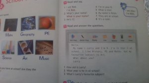 3 кл.Англ.в фокусе стр.14,15 Уроки Письмо Ларри Глагол БЫТЬ полная и краткая формы