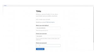 Как авторизоваться в Time и скачать дистрибутив
