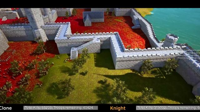 Clones' Fortress vs Laser Knights and Droids - Ultimate Epic Battle Simulator 2 UEBS 2 (4K) смотреть онлайн