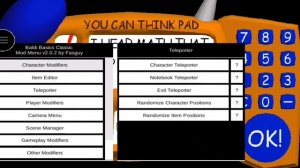 Bully basics mod menu baldi basics android port