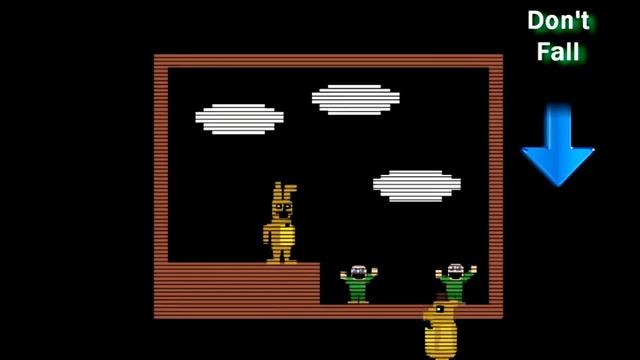 Five Nights At Freddy's 3 Golden Freddy Minigame смотреть онлайн