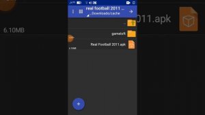 تحميل لعبه Real football 2011 للاندرويد بحجم صغير