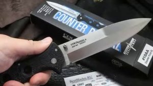 Складной нож Cold Steel Counter Point XL AUS-10A 10AA