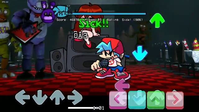 Friday Night Funkin Vs. FNAF 1 Mod | Android Port Optimized смотреть онлайн