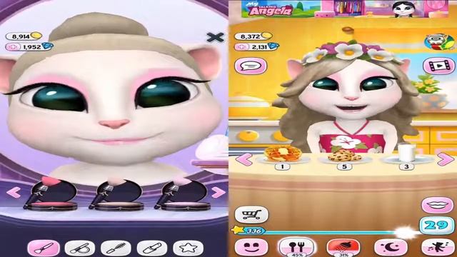 🎮My Talking Angela | Grow Up From Baby Angela to Adult | Gameplay for Android смотреть онлайн