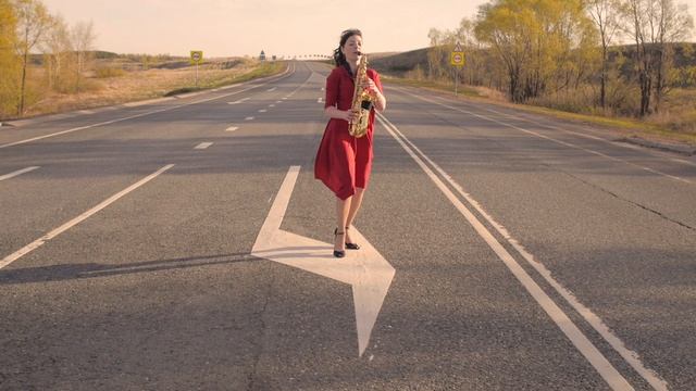 Саксофонистка Галина Сазонова. Каверы Промо ролик.