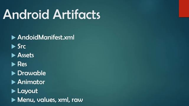 Android Tutorial Series #6 Android Artifacts