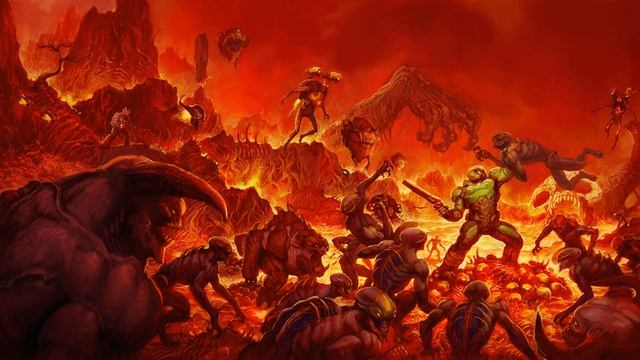 Motivational DOOM Music [DOOM 2016/Eternal] [~1 Hour 20 Min] смотреть онлайн